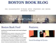 Tablet Screenshot of bostonbookblog.com